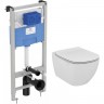 Комплект подвесной унитаз T0079V1 + T3527V1 + система инсталляции R020467 IDEAL STANDARD PROSYS TESI T3868V1